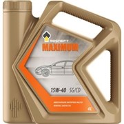 Минеральное моторное масло Роснефть Maximum 15W-40 SG-CD