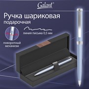 Ручка подарочная шариковая GALANT "Ando", корпус синий металл, детали оружейный металл, узел 0,7 мм, линия письма 0,5 мм, синяя, 144174