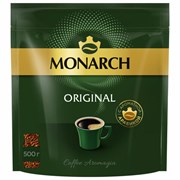 Кофе растворимый MONARCH Original, сублимированный, 500 г, мягкая упаковка, 8052130