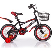 Детский двухколесный велосипед Mobile Kid SLENDER 14 BLACK RED