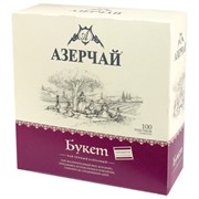 Чай АЗЕРЧАЙ "Premium collection" чёрный, 100 пакетиков в конвертах по 1,8 г, 415234