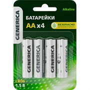 Щелочная батарейка Generica alkaline, lr06/aa