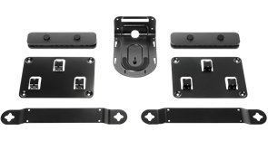 Монтажный комплект для Logitech для Rally с зажимными приспособлениями для кабелей (2 шт.) и монтажными приспособлениями для камеры, колонок (2 шт.) и концентраторов (2 шт.)