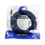 Экранированный патч-корд Cabeus PC-SSTP-RJ45-Cat.8-10m-LSZH