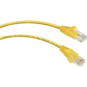 Неэкранированный патч-корд Cabeus PC-UTP-RJ45-Cat.5e-0.15m-YL