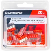 Компактная 4-проводная клемма ELECTROVOLT 2273-204