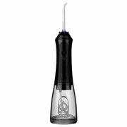 Ирригатор для полости рта REVYLINE RL 450 New, портативный, емкость резервуара 0,3 л, 5 насадок, черный, 7993