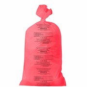 Пакеты для медицинских отходов КОМПЛЕКТ 50 шт., класс В (красные) 60 л, 70х80 см, 16 мкм, ПТП "Киль"