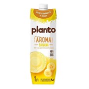 Банановый напиток PLANTO Barista "Banana", обогащенный кальцием, 1 л