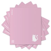 Тетрадь обложка пластик, А5, 48 л., скоба, клетка, ERICH KRAUSE, "Brave cats" (микс в спайке), 61955 Тетрадь обложка пластик, А5, 48 л., скоба, клетка, ERICH KRAUSE, "Brave cats" (микс в спайке), 61955