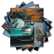 Тетрадь обложка пластик, А5, 48 л., скоба, клетка, ERICH KRAUSE, "Rain Drive" (микс в спайке), 63377 Тетрадь обложка пластик, А5, 48 л., скоба, клетка, ERICH KRAUSE, "Rain Drive" (микс в спайке), 63377