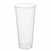 Стакан одноразовый пластиковый, прозрачный, сверхплотный, 650 мл, "Bubble Cup", ВЗЛП, 1022ГП