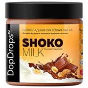 Паста шоколадная DOPDROPS, с арахисом и молочным шоколадом, 500 г, пластиковая банка, DOPD-SH50-PEAN Паста шоколадная DOPDROPS, с арахисом и молочным шоколадом, 500 г, пластиковая банка, DOPD-SH50-PEAN