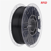 Катушка PLA RFID Black пластика Creality 1,75 мм 1кг для 3D принтеров, цвет: черный (рекомендуется использовать в системе CFS)