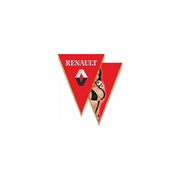 Треугольный автомобильный вымпел Skyway RENAULT с девушкой