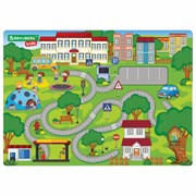 Настольное покрытие BRAUBERG KIDS, А3+, пластик, 46x33 см, "Лабиринт", 273620