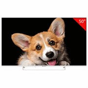 Телевизор TOPDEVICE TDTV50CS03U_WE, 50'' (126 см), 3840x2160, 4K, 16:9 SmartTV, Wi-Fi, Bluetooth, белый