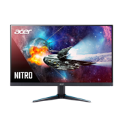 Монитор LCD Nitro VG270UEbmiipx 27'' 16:9 2560х1440(WQHD) IPS, nonGLARE, 100 Hz, 250 cd/m2, H178°/V178°, 1000:1, 100M:1, 16.7M, 1ms, 2xHDMI, DP, Tilt, Speakers, 3Y, Black