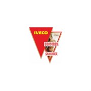Треугольный автомобильный вымпел Skyway IVECO с девушкой