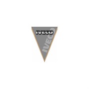 Треугольный автомобильный вымпел Skyway IVECO