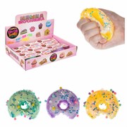 Игрушка-антистресс КРУТОЙ ЗАМЕС "Пончик надкусанный", 8,5х7,5 см, ассорти, 1TOY, Т25362