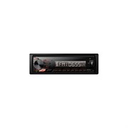 Автомагнитола FIVE (1din/красная/Bluetooth/USB/AUX/SD/FM/4*50) F26R