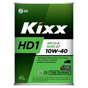 Синтетическое моторное масло KIXX HD1 10W40