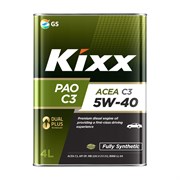 Синтетическое моторное масло KIXX PAO 5W40