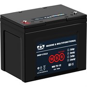 Тяговый аккумулятор для лодочного электромотора WBR MB 75-12