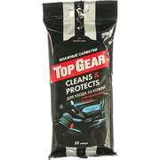 Влажные салфетки для ухода за кожаными поверхностями TopGear TOP GEAR