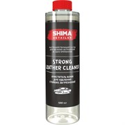 Очиститель кожи для удаления стойких загрязнений Shima DETAILER STRONG LEATHER CLEANER
