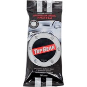 Очищающие влажные салфетки для стекол, фар и зеркал TopGear TOP GEAR