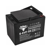 Гелевый тяговый аккумулятор Rutrike 6-EVF-55
