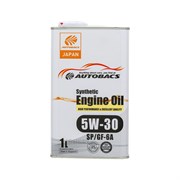 Моторное масло AUTOBACS 5W-30, SYNTHETIC, API SP, ILSAC GF-6