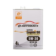 Моторное масло AUTOBACS 5W-30 SYNTHETIC API SP ILSAC GF-6