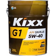 Синтетическое моторное масло KIXX G1 SN Plus 5W-40