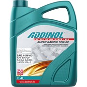 Моторное масло Addinol SUPER RACING SAE 10W-60 4Л