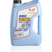 Моторное масло HAVENS Hybrid SAE 0W20 API SP ACEA C5, API SP, SN PLUS, SN/ CF 4L
