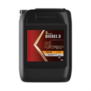 Моторное масло Роснефть Rosneft Diesel 3 15W-40, API CI-4/SL, канистра 20 л (-НЗМП)