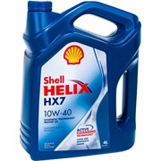 Полусинтетическое моторное масло Shell Helix HX7 10w40