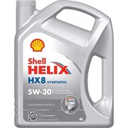 Синтетическое моторное масло Shell Helix HX8 5W-30 SL A3/B4