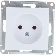 Одноместная розетка Systeme Electric СП ATLAS DESIGN