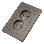 Двухместная розетка Systeme Electric ATLAS DESIGN