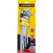 Имбусовые ключи STAYER MASTER