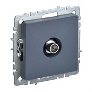 Оконечная tv-розетка IEK Brite ртв11-0-брм