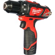 Аккумуляторная дрель-шуруповерт Milwaukee M12BDD-202С