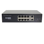 Коммутатор poe Amatek AN-S10P8A