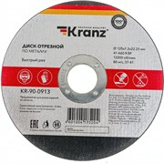 Отрезной диск по металлу Kranz KR-90-0913