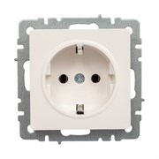 Одноместная розетка IEK Brite рс11-1-0-брб