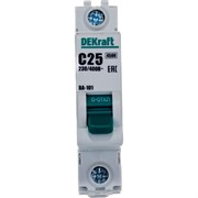 Автомат DEKraft ВА101-1P-025A-C